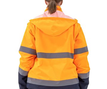 Alaska Hi-Vis 2 in 1 Mont Neon Turuncu-Lacivert