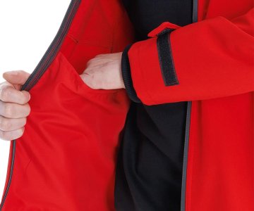 Dark Softshell Ceket Kırmızı