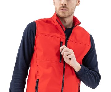 Dark Softshell Yelek Kırmızı