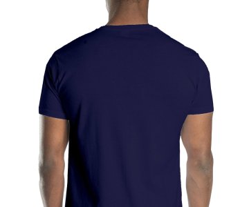Regular Bisiklet Yaka T-Shirt Lacivert
