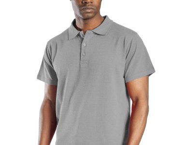 Regular Polo Pike T-Shirt Gri