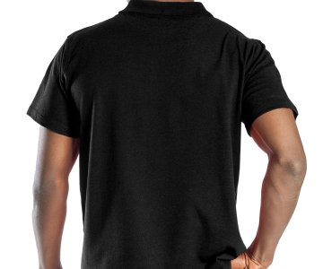Regular Polo Pike T-Shirt Siyah